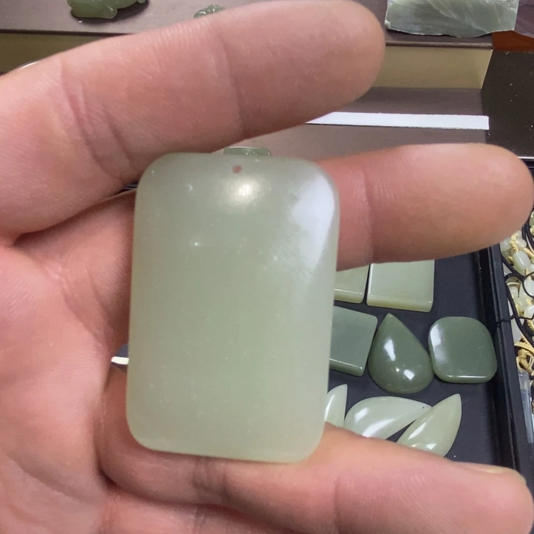 颈饰未镶嵌和田玉举***生042