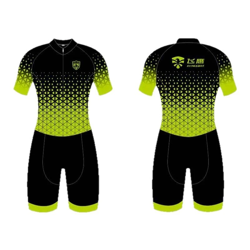 夏季儿童短道速滑服品牌速干个性定制高性价比连体轮滑服滑冰服男