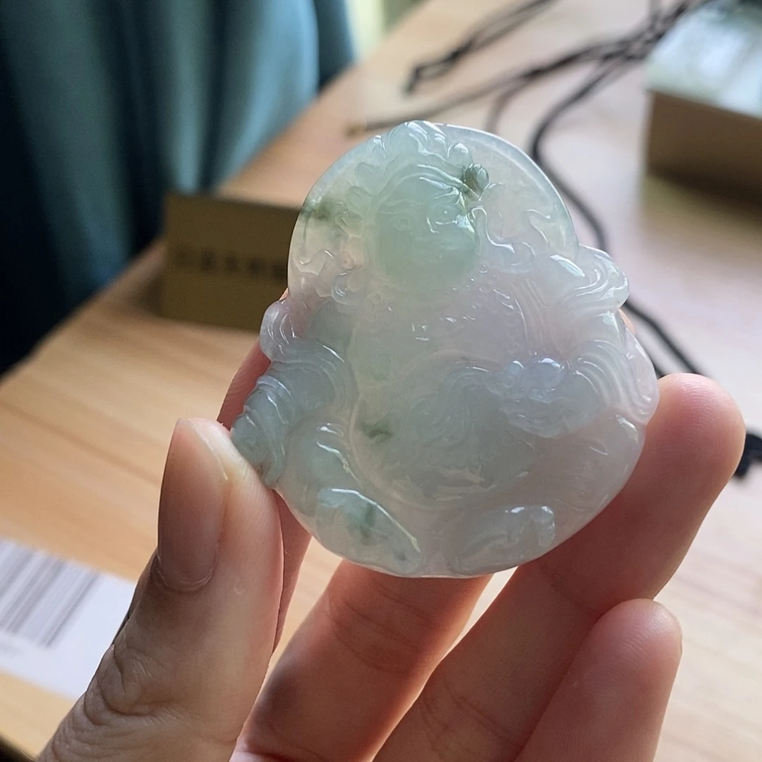 【闪购商品】颈饰未镶嵌翡翠天然缅甸A货翡翠