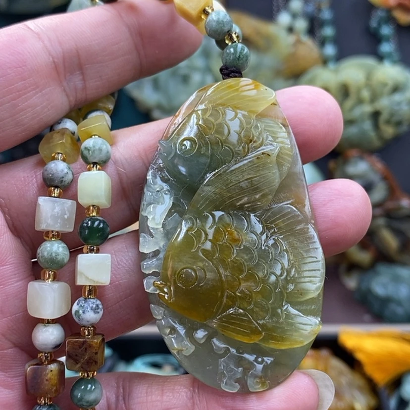 【闪购商品】未镶嵌蛇纹石玉吊坠