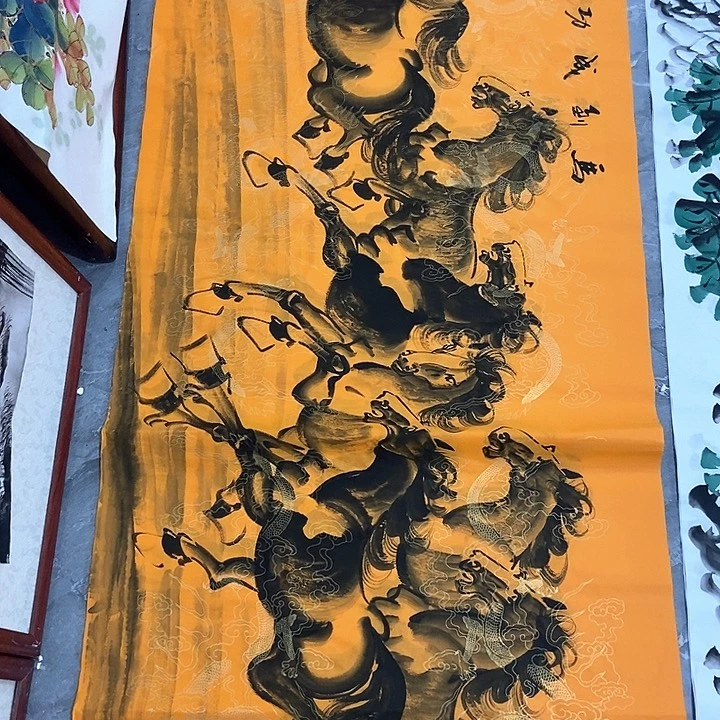 小周画廊的直播间