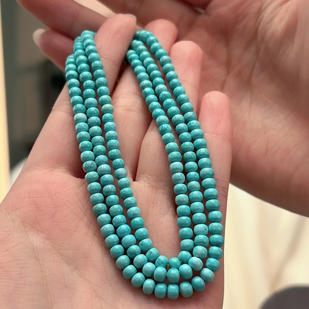 绿松石未镶嵌颈饰