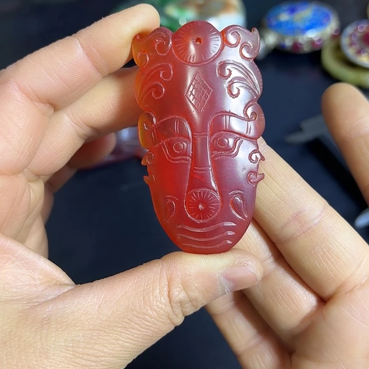白玉菩提把件一个一个