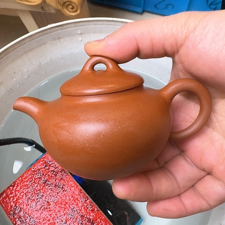 紫砂茶壶米*福宜兴原矿手工紫砂壶