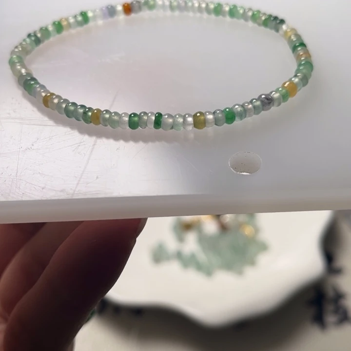 未镶嵌手串翡翠翡翠