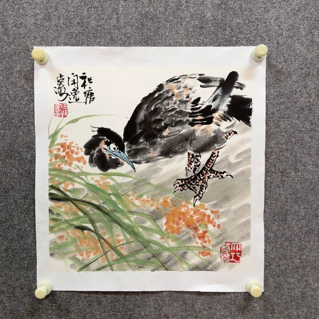 国画王占海老师手绘作品