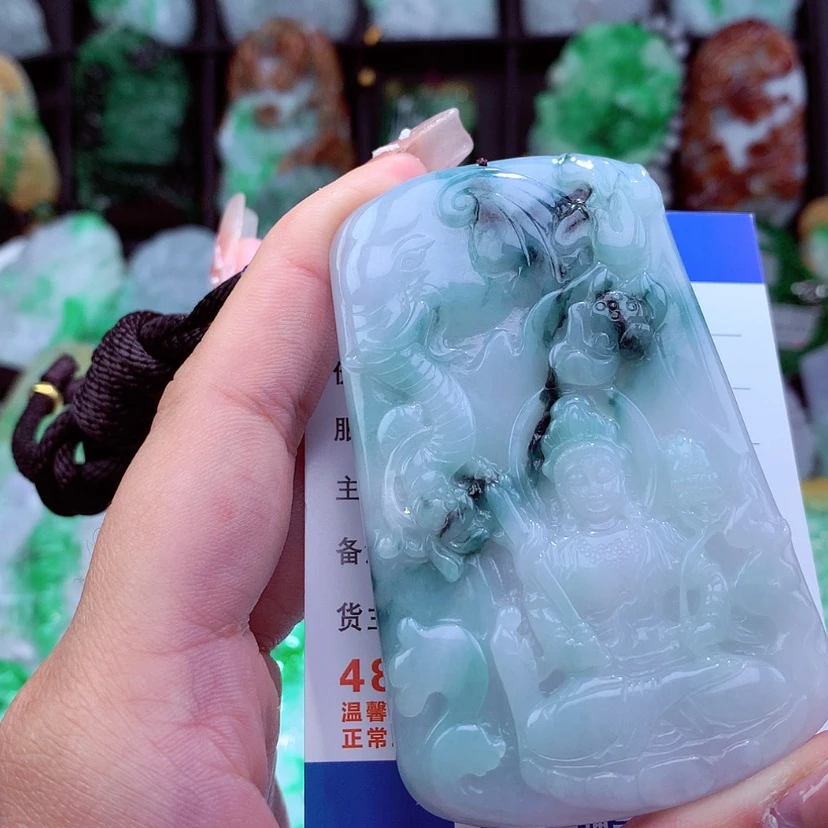 【闪购商品】翡翠颈饰未镶嵌挂件