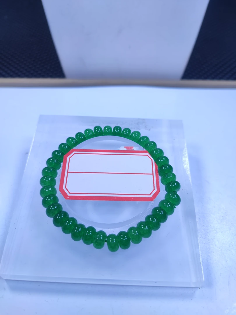 绿色8mm算盘手串发一条I39