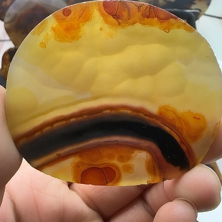 玛瑙/玉髓未镶嵌颈饰