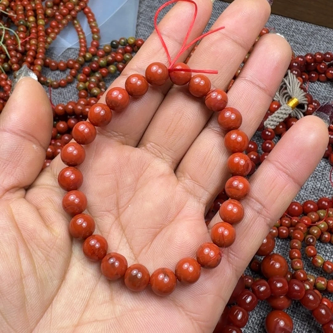 向***葵南红玛瑙未镶嵌手链