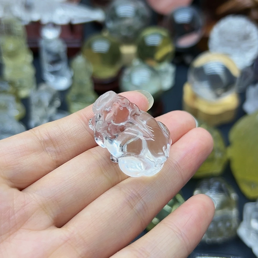 水晶吊坠(赠链)未镶嵌吊坠