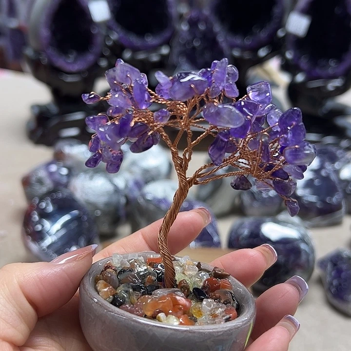 大型摆件（非配饰）未镶嵌水晶摆件