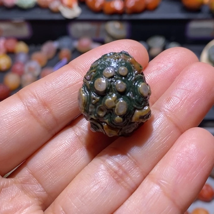 有机玻璃玛瑙原石放漏