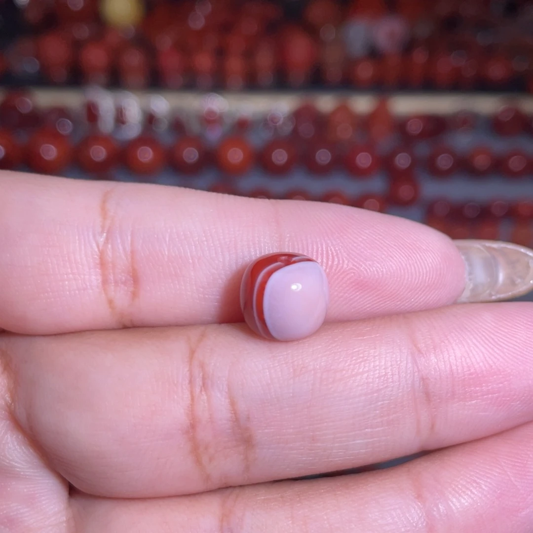 南红玛瑙未镶嵌瓦西老型卡10