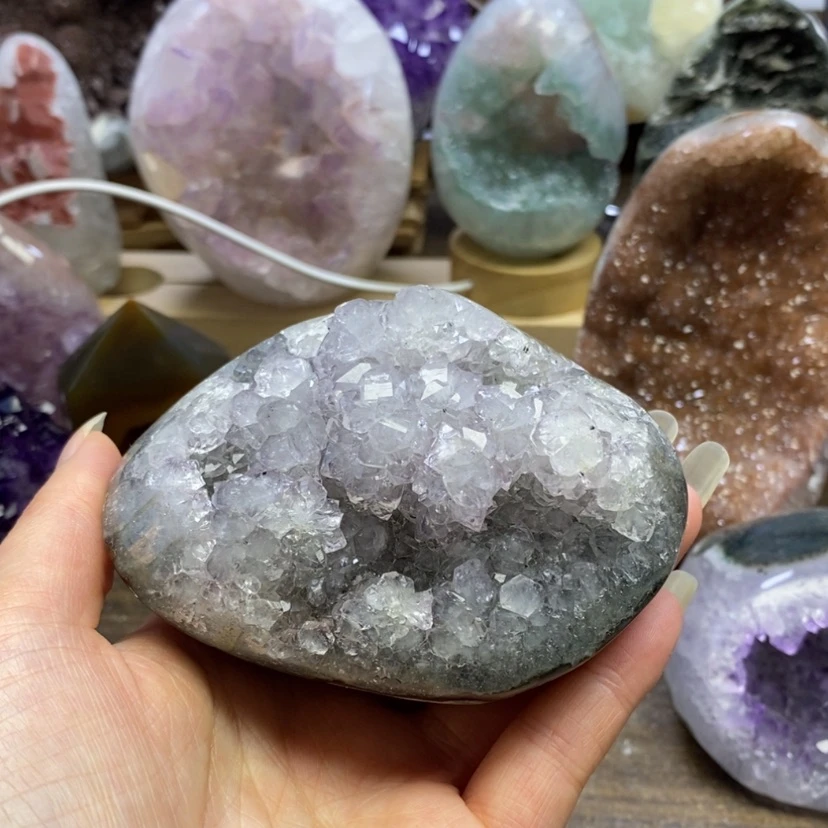 【闪购商品】未镶嵌大型摆件（非配饰）紫晶23