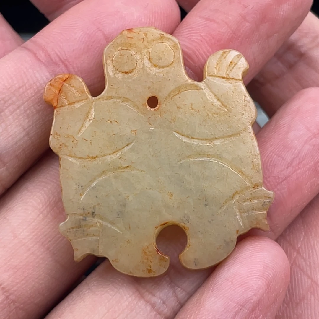 和田玉（糖玉）颈饰未镶嵌