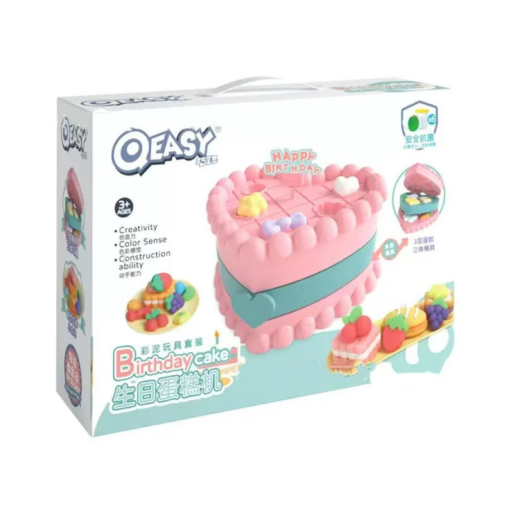 生日蛋糕机益智玩具彩泥套装手工DIY