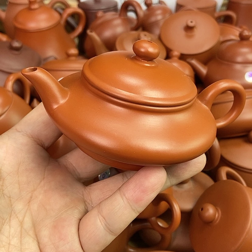 【闪购商品】茶壶朱泥110c c