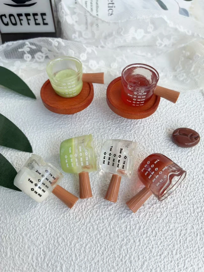 【叮当定制-咖啡萃取杯】创意树脂DIY食玩饰品配件