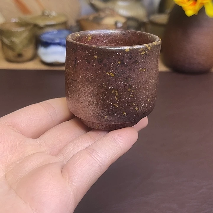 森陶山 主人杯 备前烧