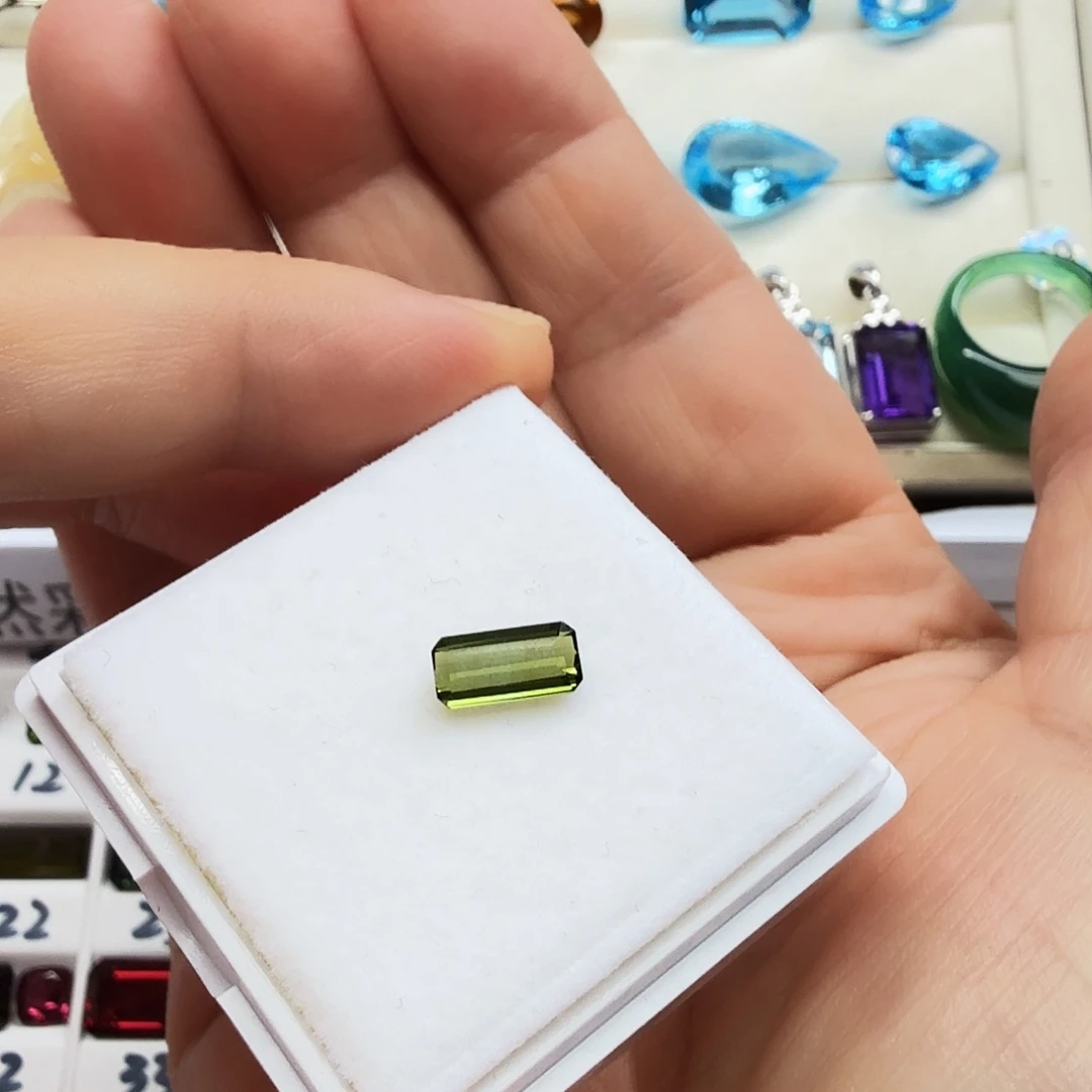 未镶嵌珠宝半成品碧玺抢购福利价全净体率利息卡4.5×8.6