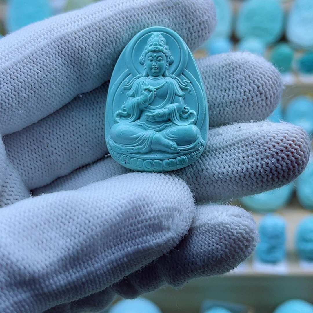 绿松石未镶嵌珠宝奇石