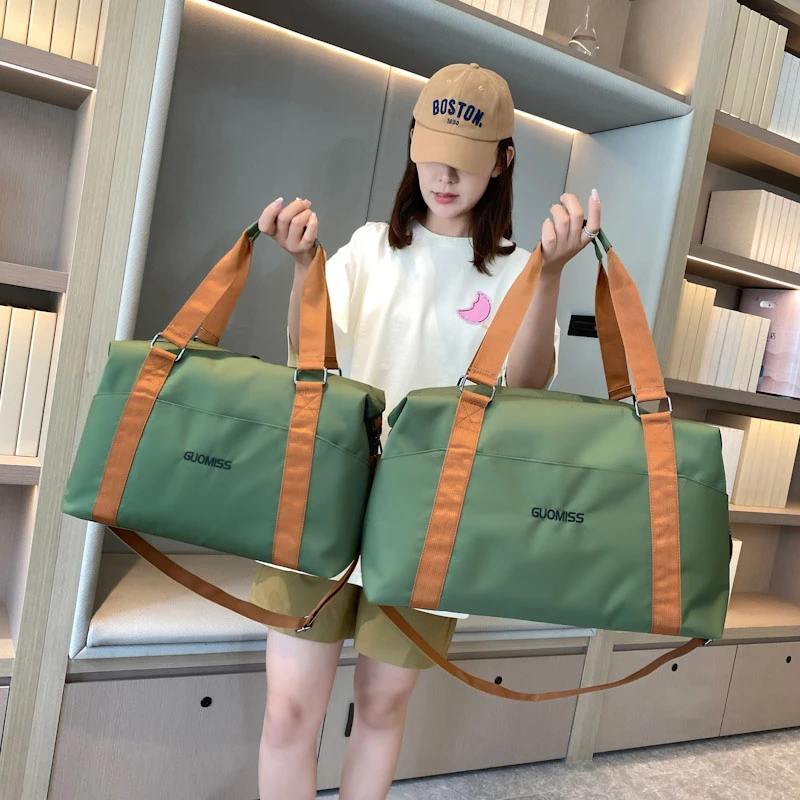 2025新款潮健身短途手提旅行包大容量女包轻便待产包收纳袋行李袋