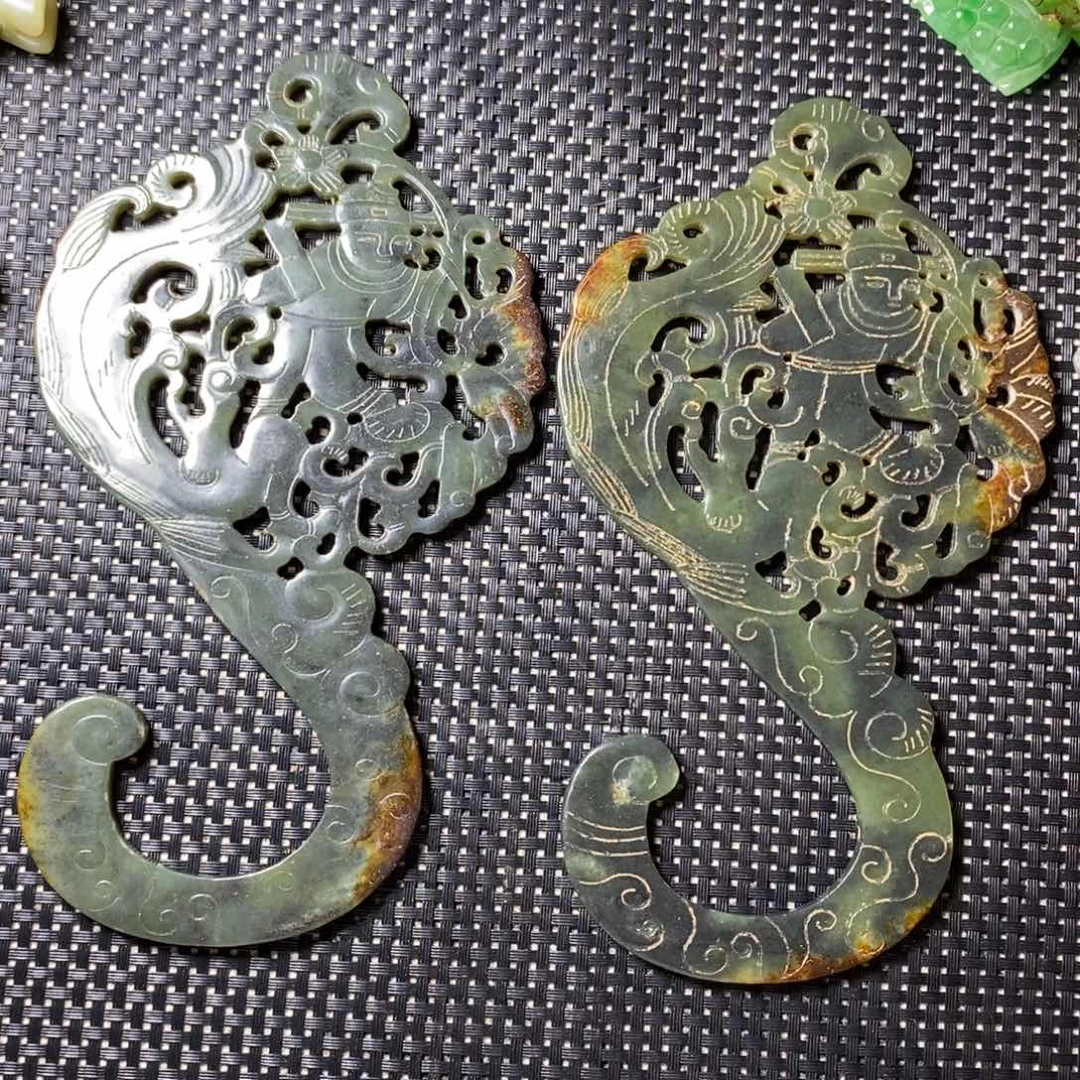 吊坠白玉菩提摆件