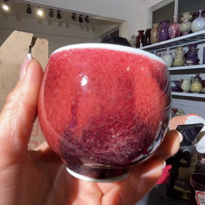 瓷片牛家钧窑牛自恒老师钧瓷