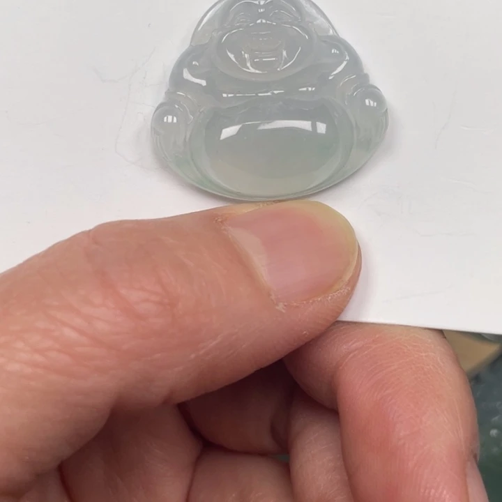 翡翠未镶嵌吊坠(不含链)翡翠