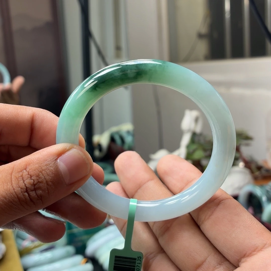 翡翠未镶嵌手镯翡翠30号
