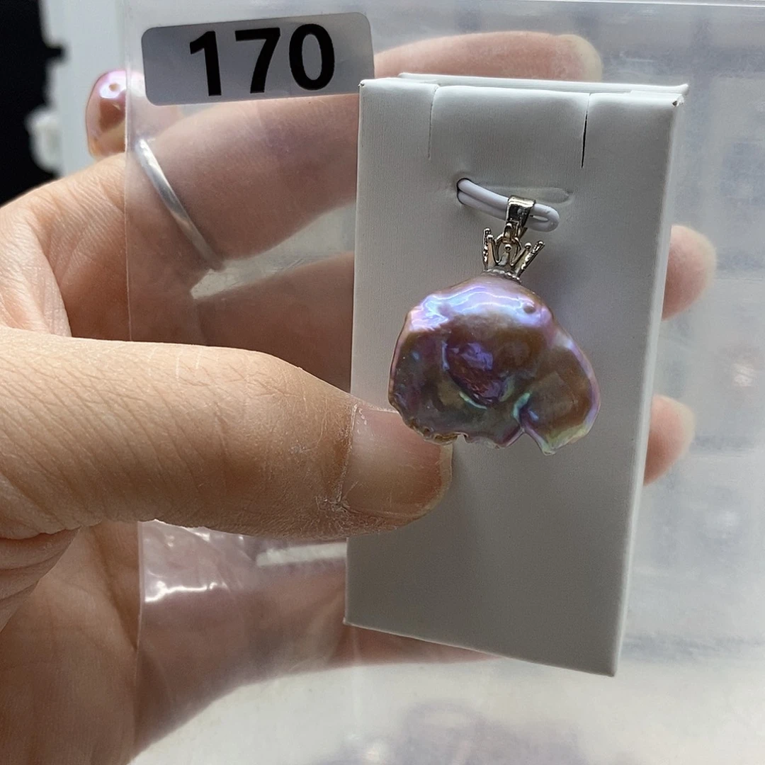 颈饰合金淡水珍珠