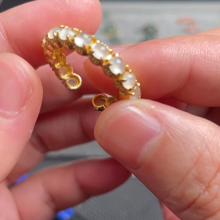 翡翠未镶嵌颈饰缅甸天然翡翠