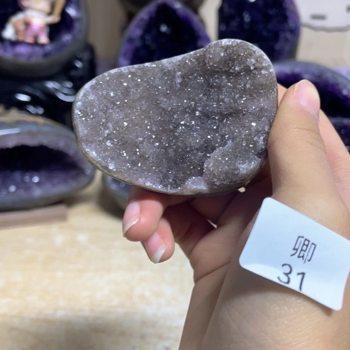 未镶嵌珠宝半成品紫晶