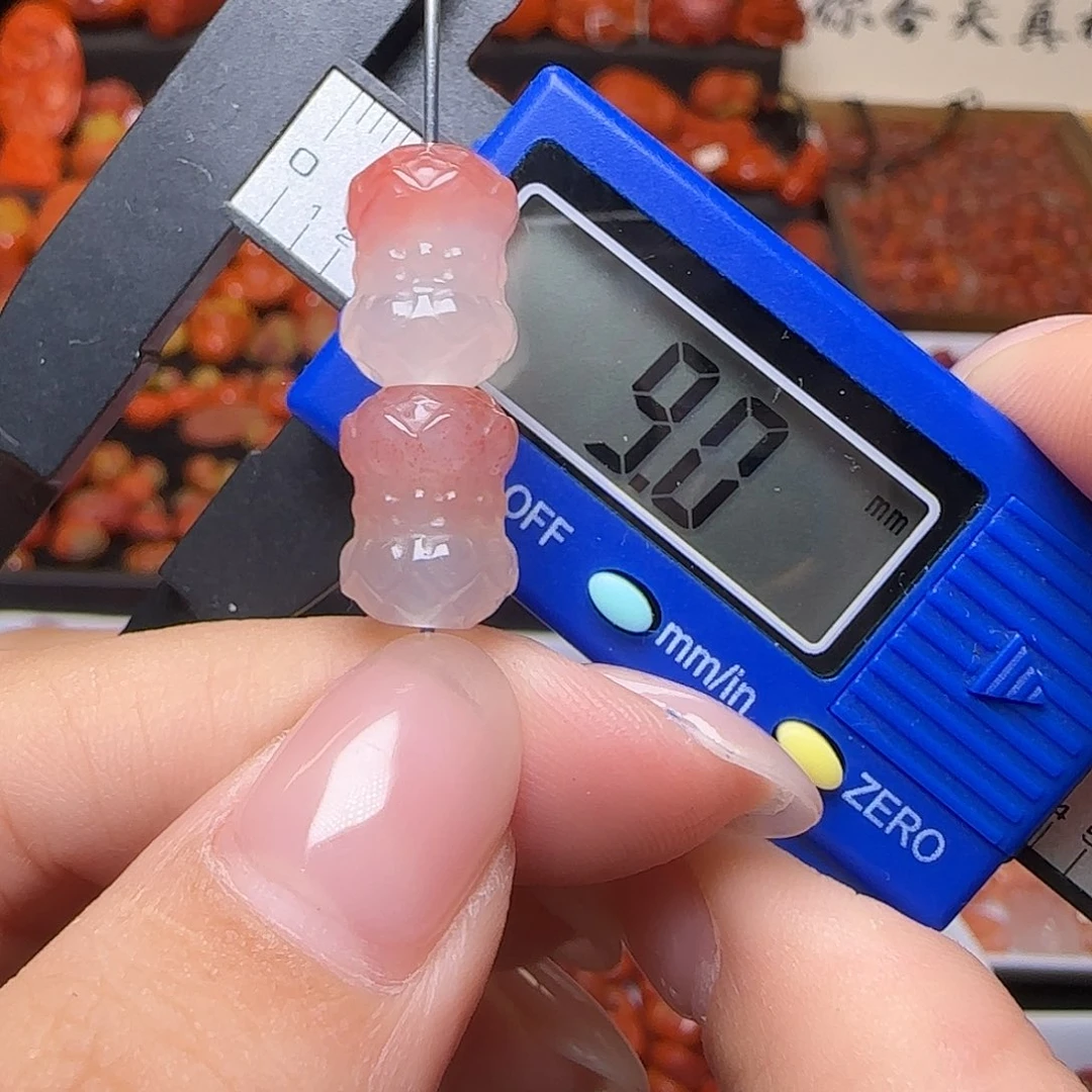 南红玛瑙未镶嵌吊坠(不含链)