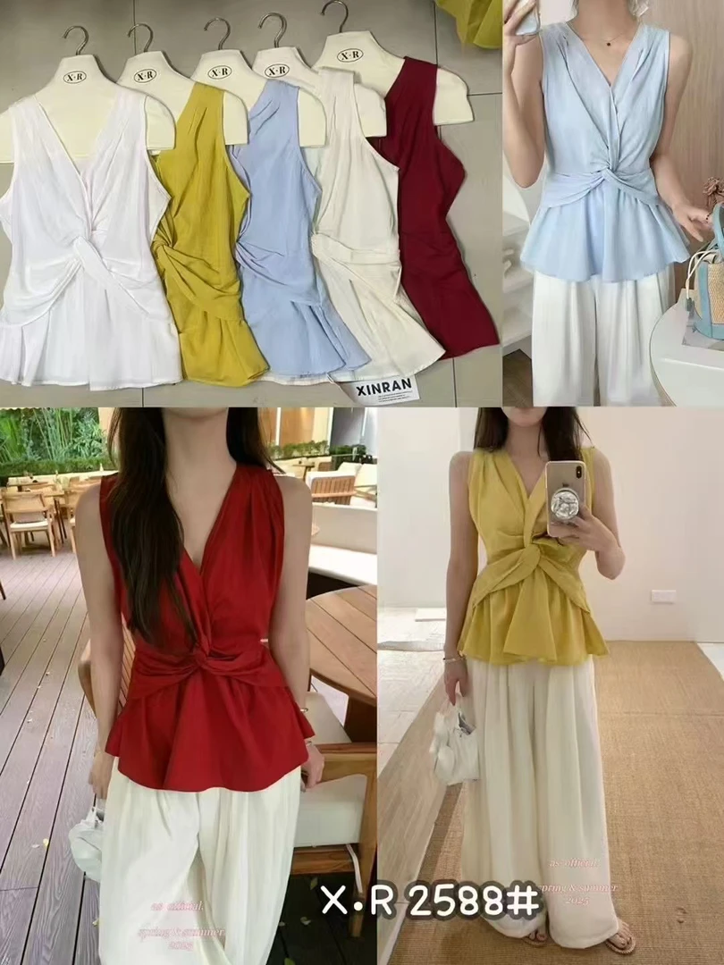 2025夏季新款设计感上衣