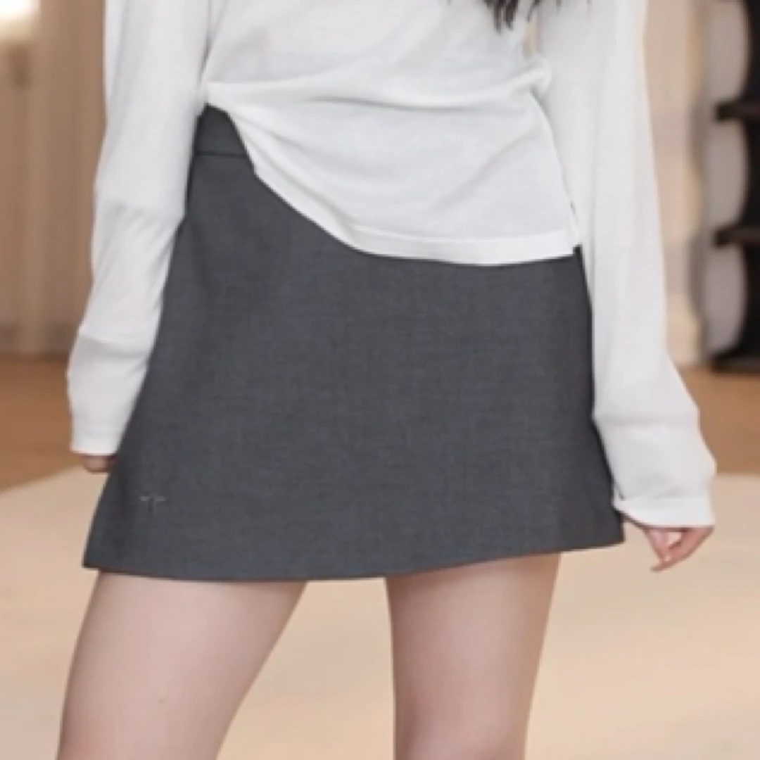 2# W9003# 显瘦简约短裤气质小蜜蜂高腰时尚百搭裤裙