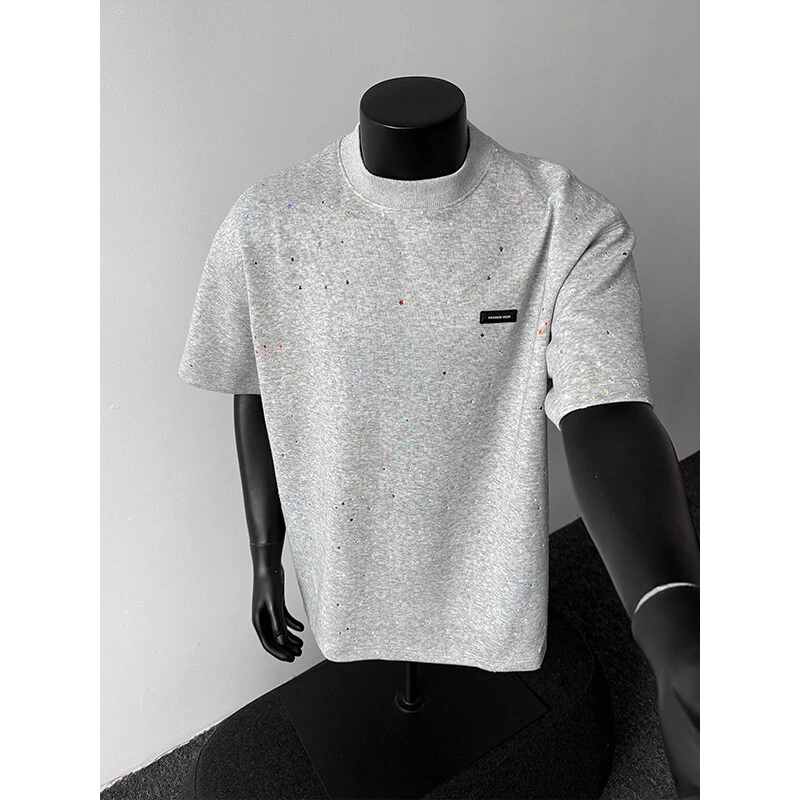 AEKS-298新款夏季洞洞设计百搭短袖T恤