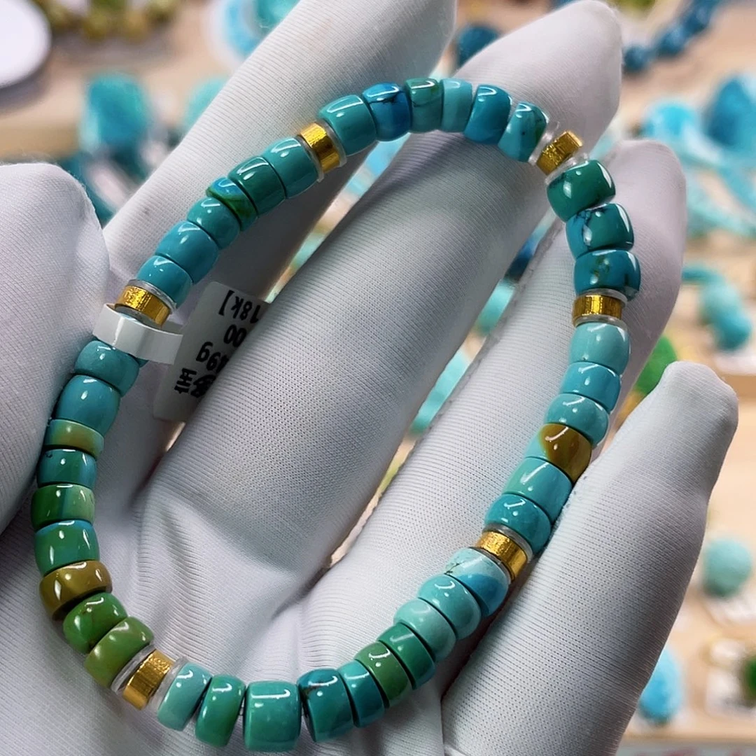 未镶嵌绿松石珠宝奇石