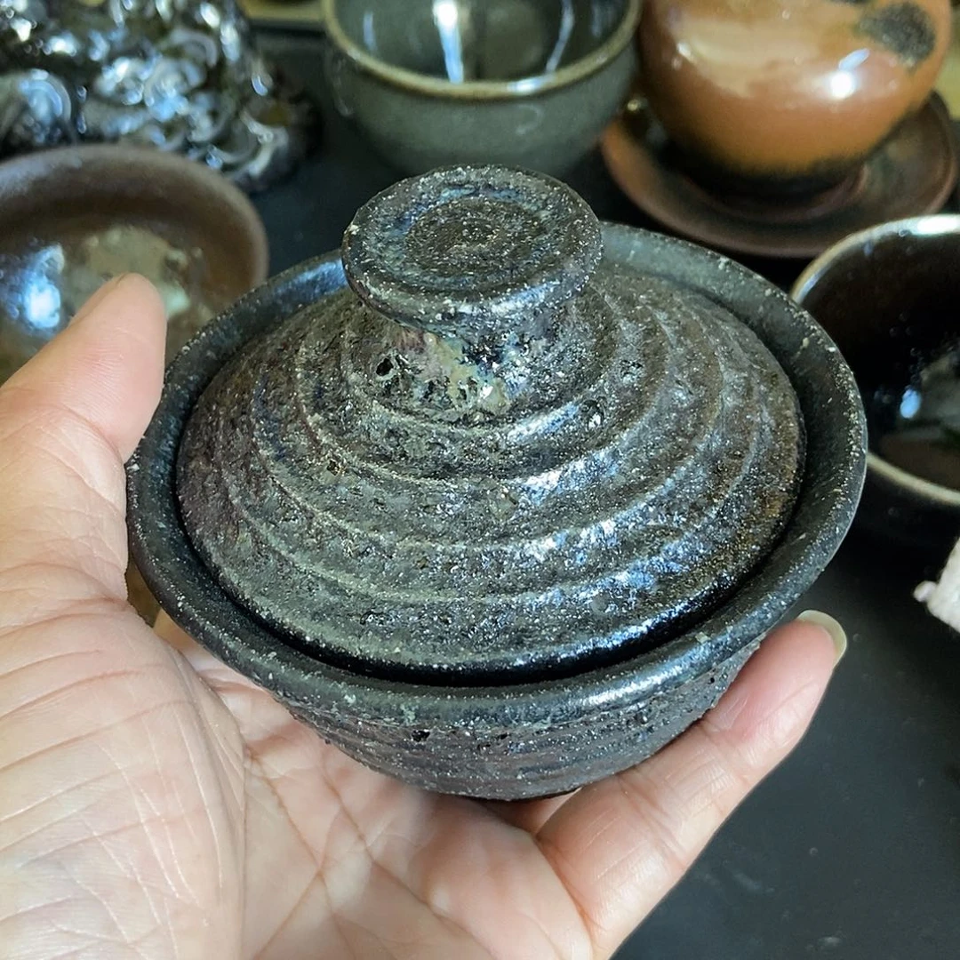 感***下茶盏97 建窑建盏建阳微瑕