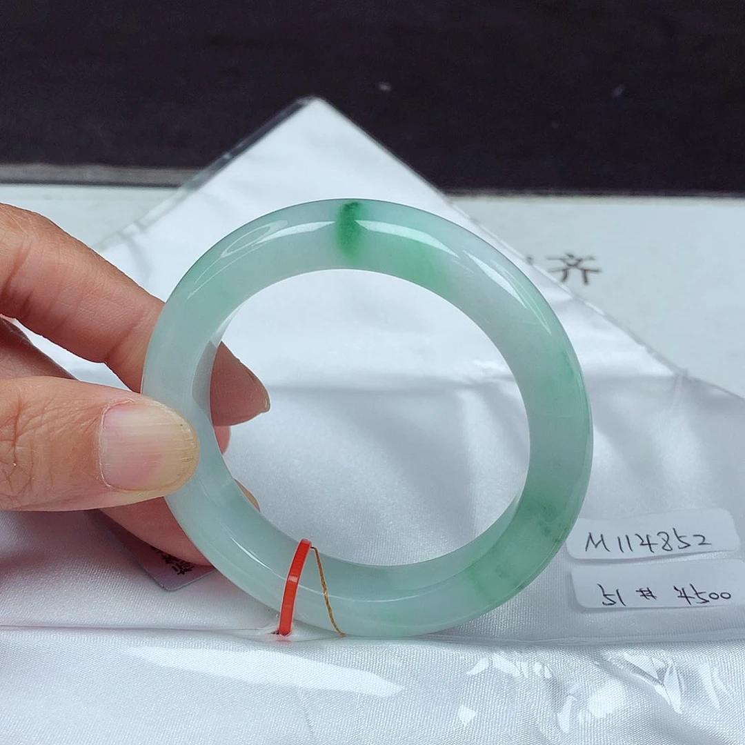 未镶嵌手镯翡翠51圈4852