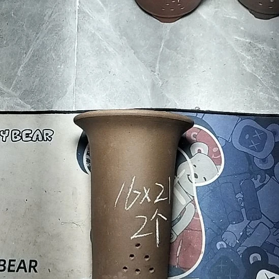 小号兰花紫泥两个