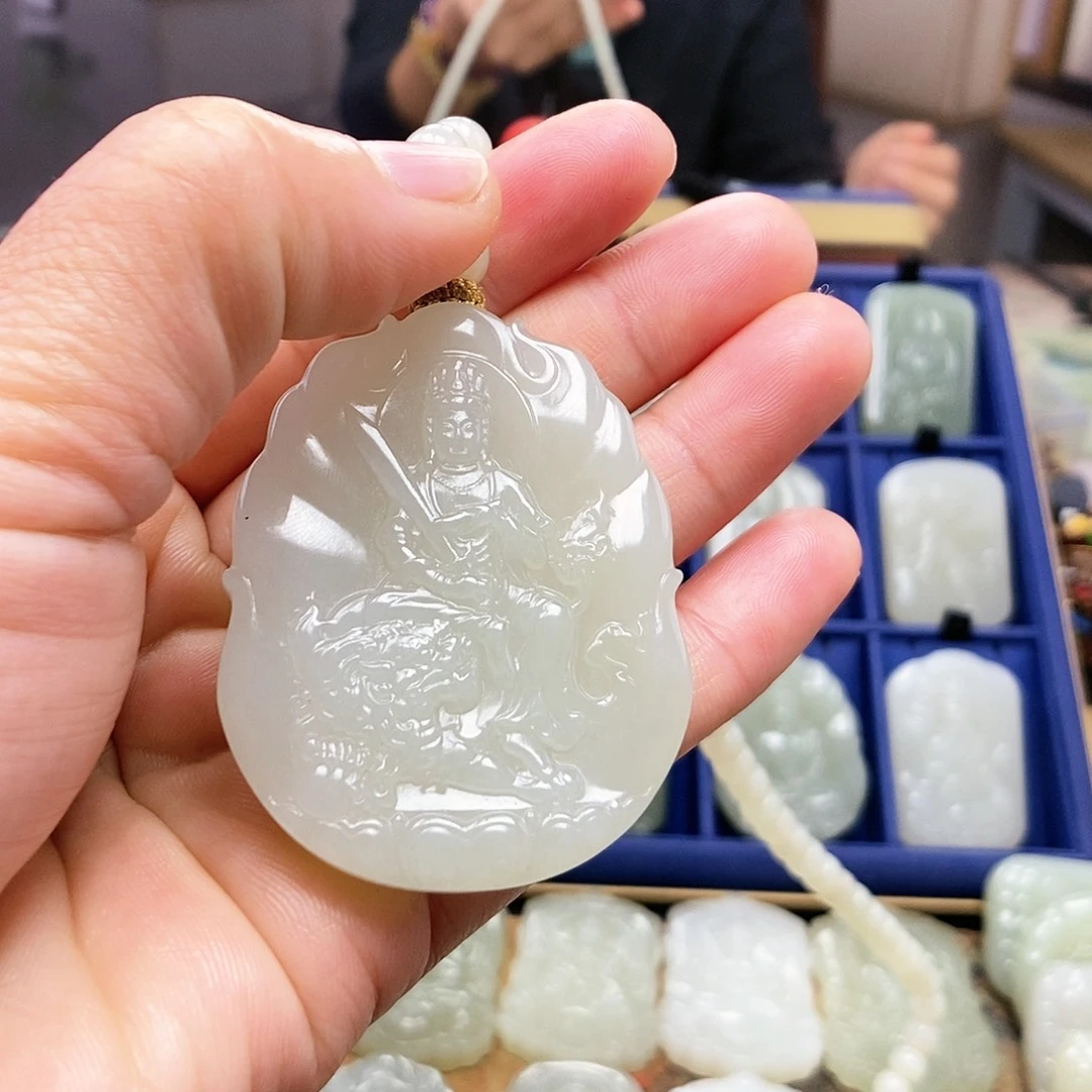 和田玉颈饰未镶嵌用****6