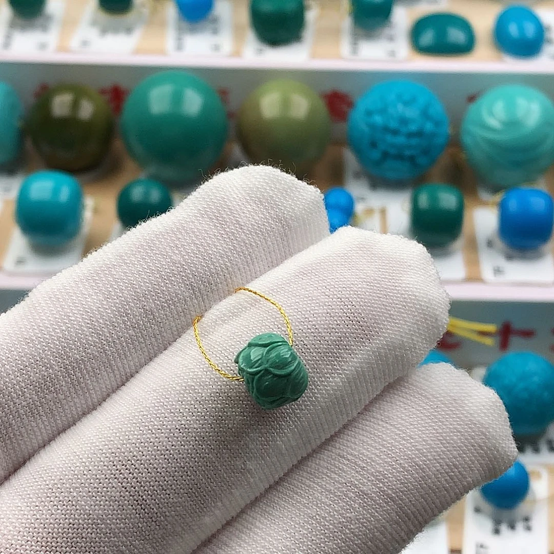 绿松石未镶嵌配饰8.0