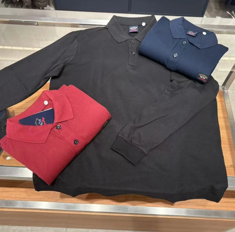 保鲨 不退换　纯棉打底长袖polo  下单联系客服