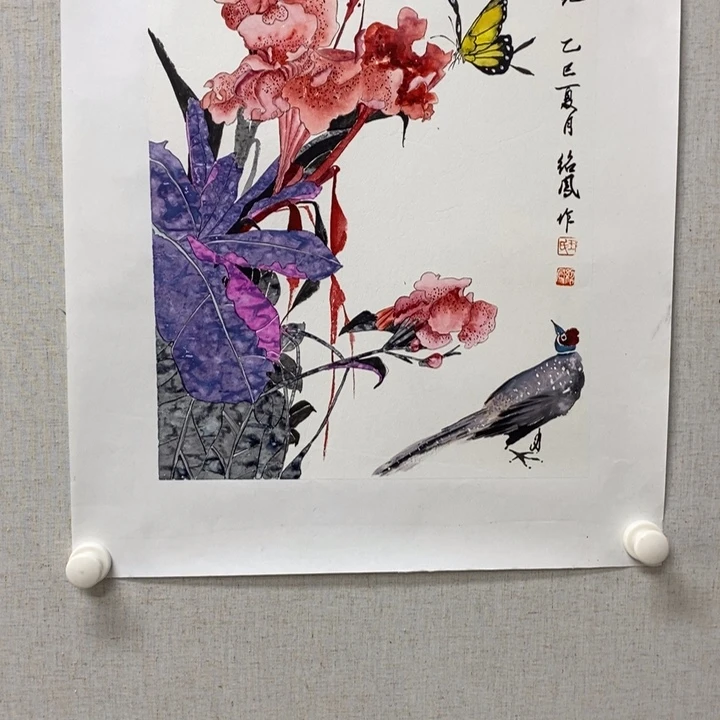 国画亲笔手绘原创