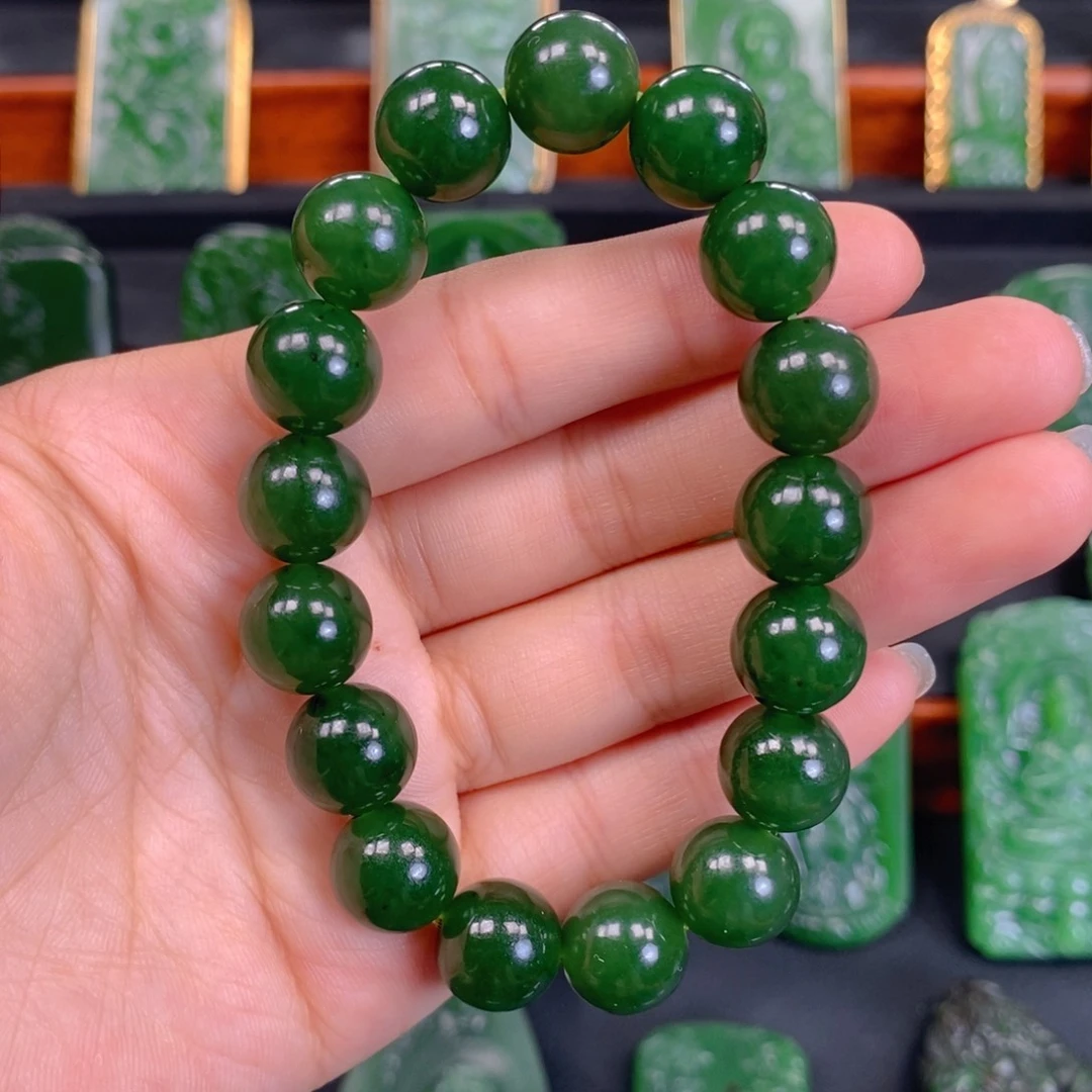 和田玉（碧玉）未镶嵌颈饰