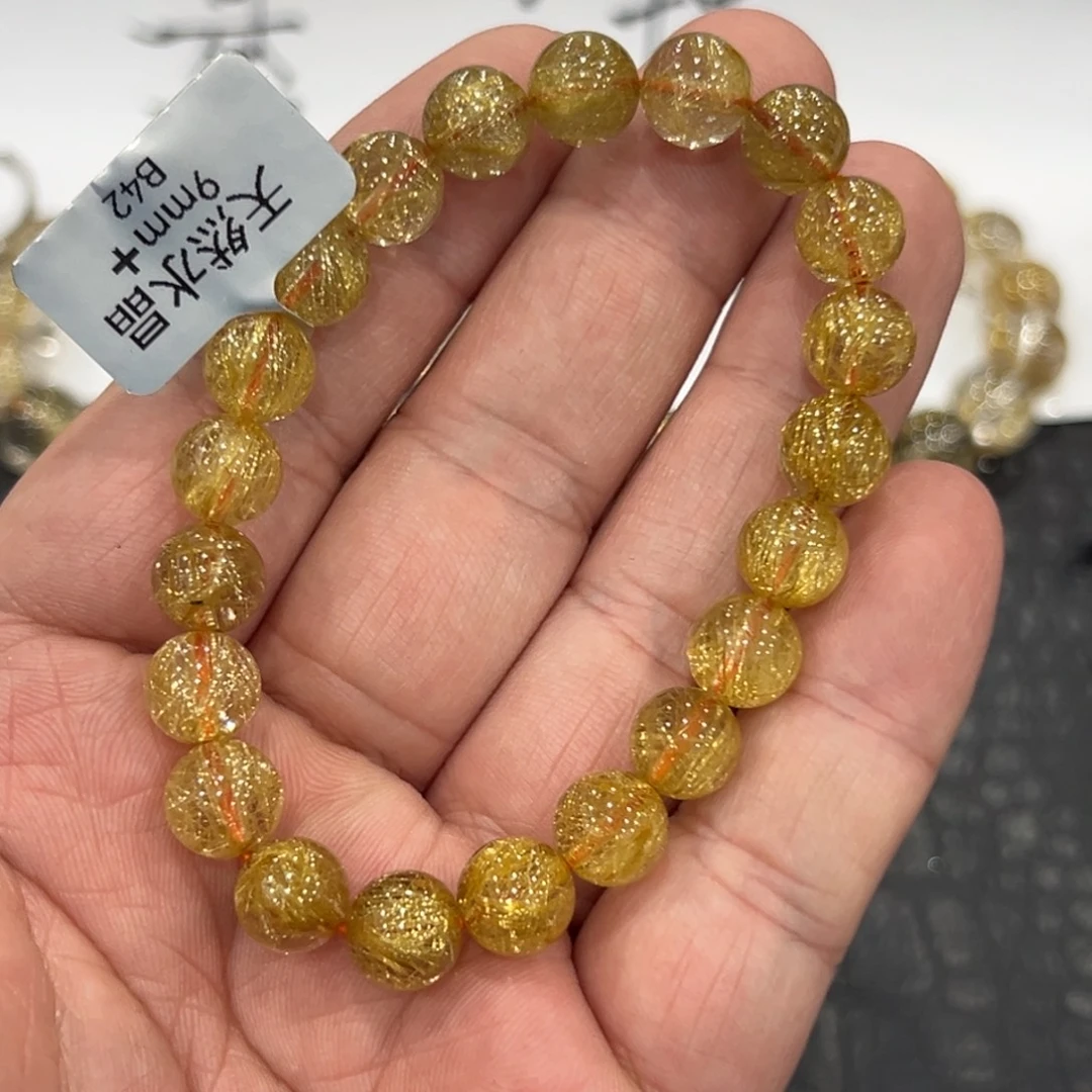 c***嘉手链未镶嵌水晶b42钛晶