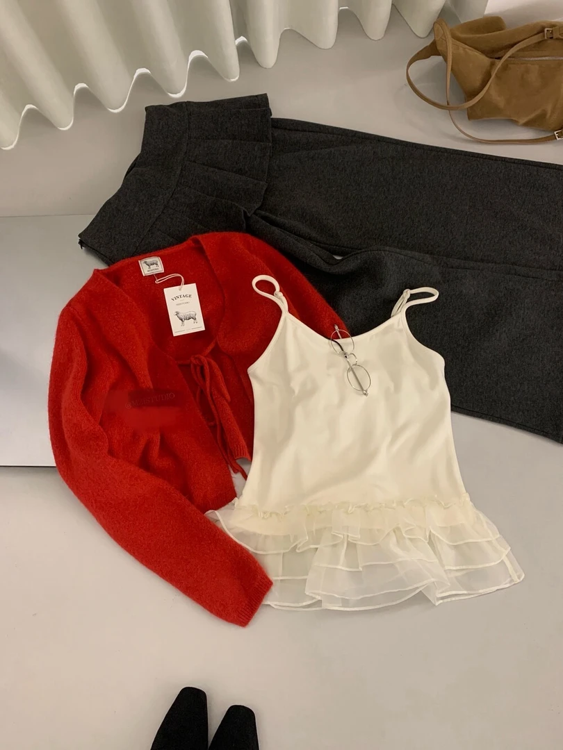 【纯好依】200-400 清货N0退换 冬季氛围感针织上衣12.20