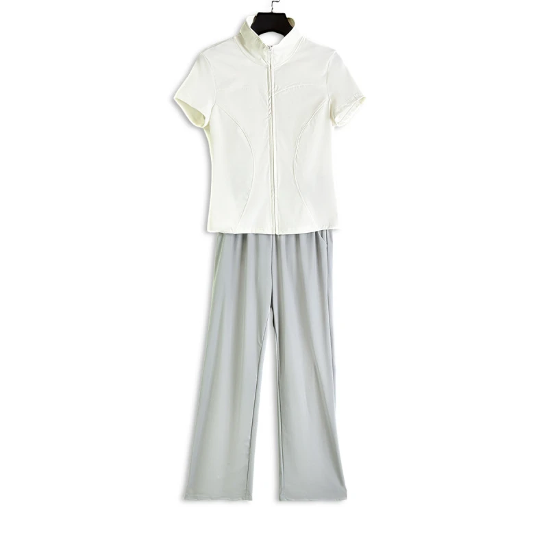 【CENFUN】2025夏季防晒运动休闲短袖女装套装FD02116